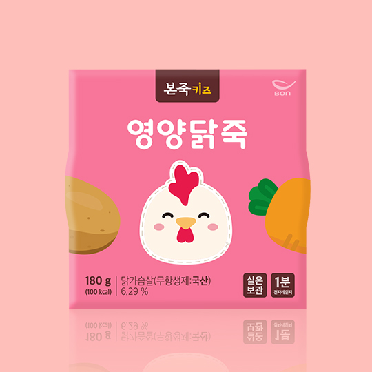 본죽키즈 영양닭죽